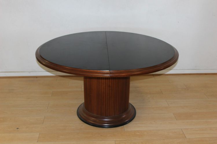 Art Deco Style Round Table by Grange circa 1980