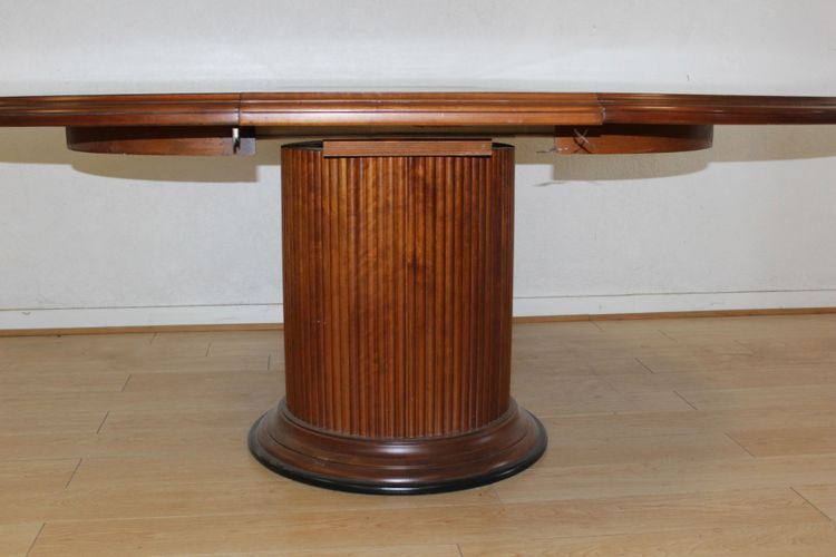 Art Deco Style Round Table by Grange circa 1980