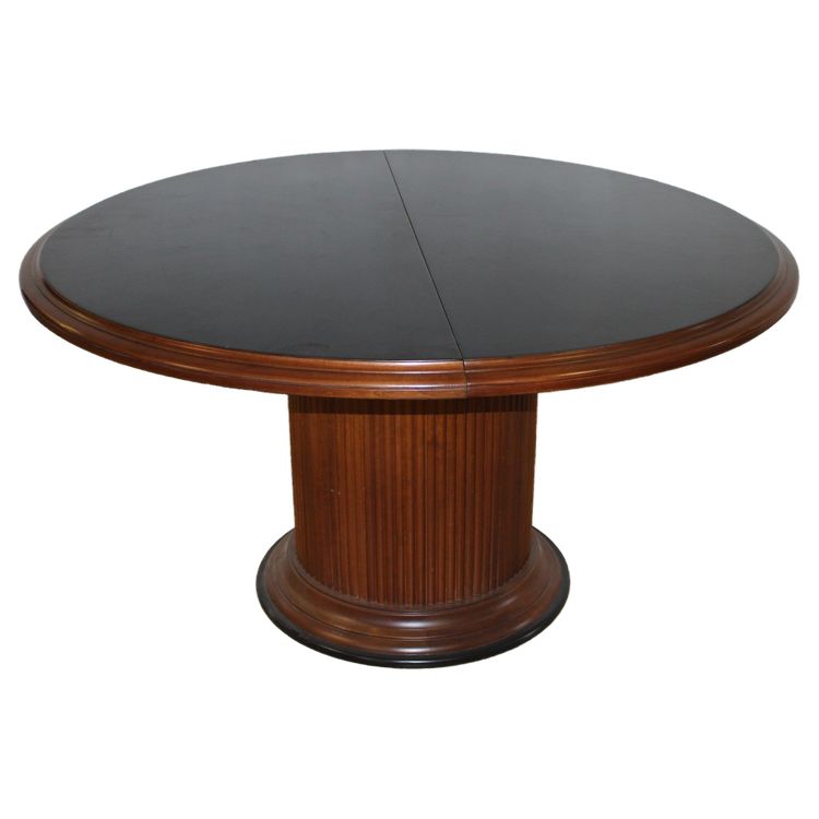 Art Deco Style Round Table by Grange circa 1980