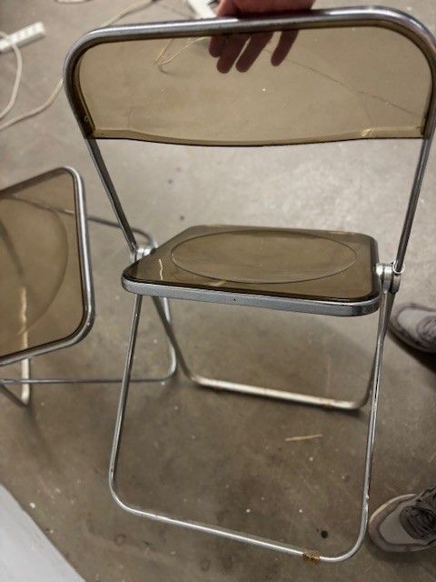 Pair of “Plia” chairs for Anonima Castelli 1967 – Giancarlo Pieretti.