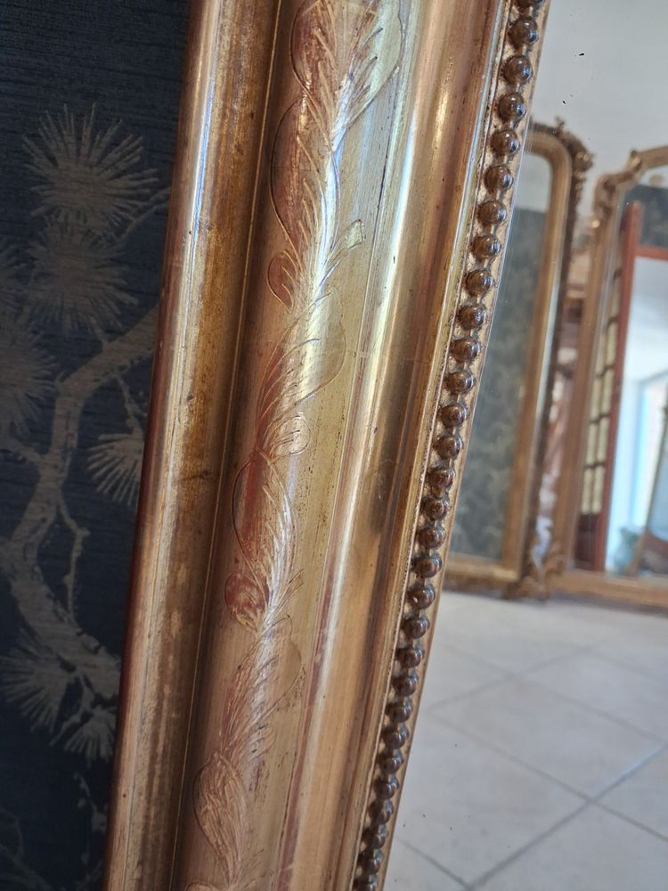 Louis Philippe period mirror 118 x 88