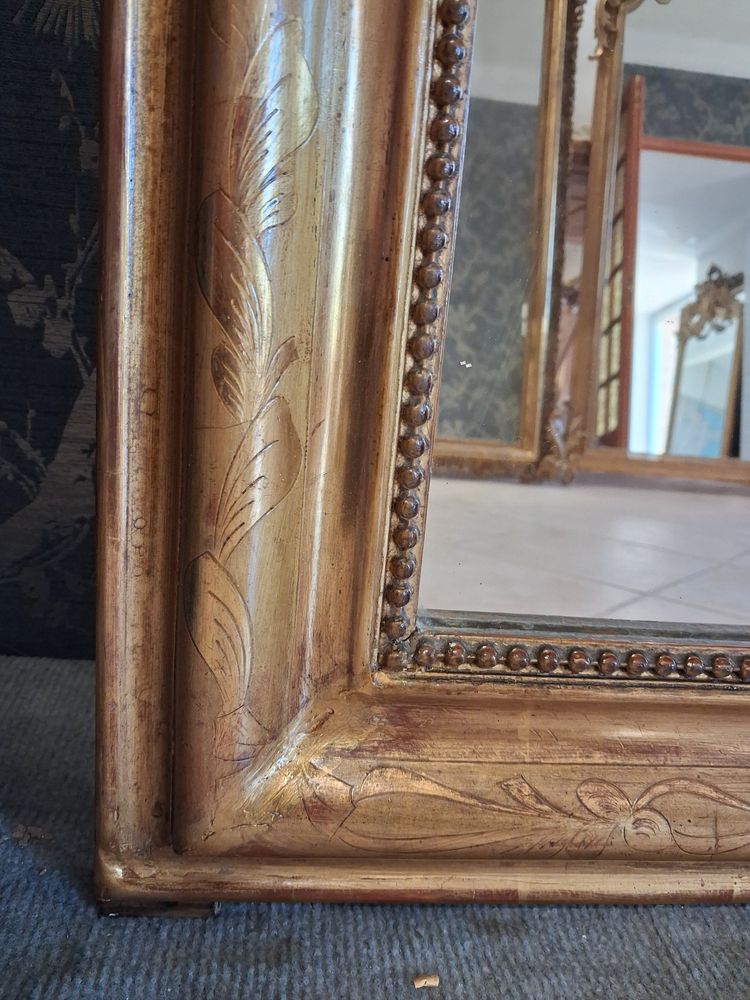 Louis Philippe period mirror 118 x 88