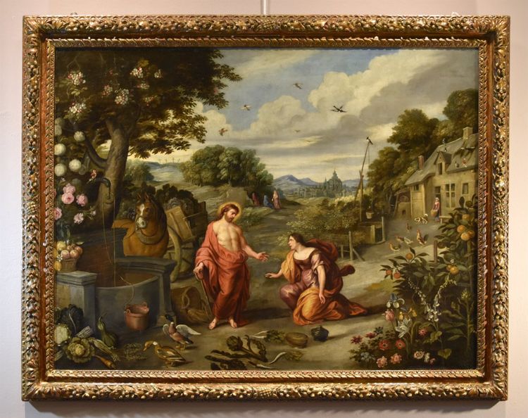 Noli Me Tangere, Jan Brueghel The Younger (antwerp 1601–1678) Workshop Of