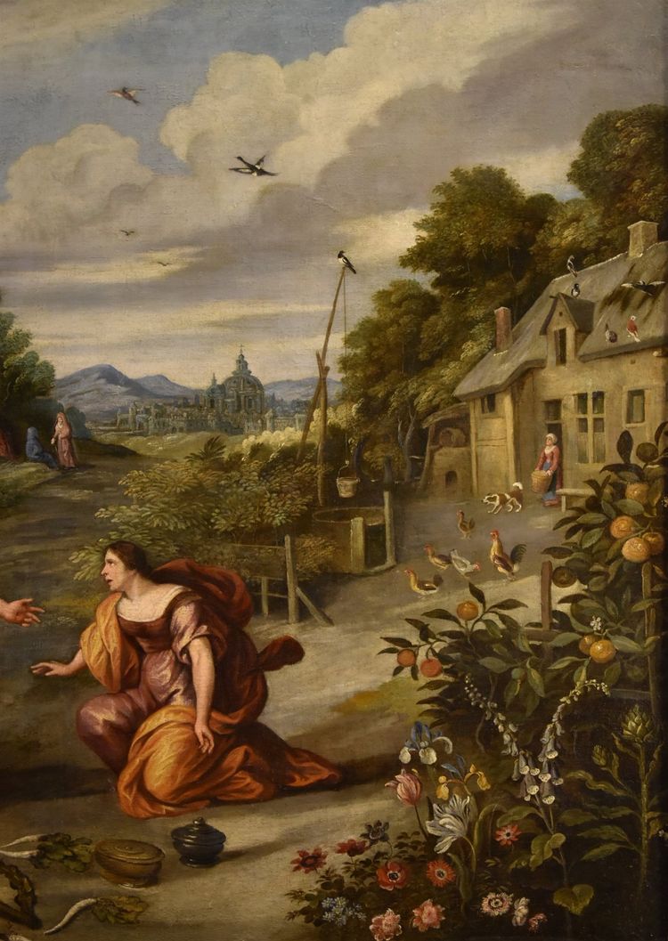 Noli Me Tangere, Jan Brueghel The Younger (antwerp 1601–1678) Workshop Of