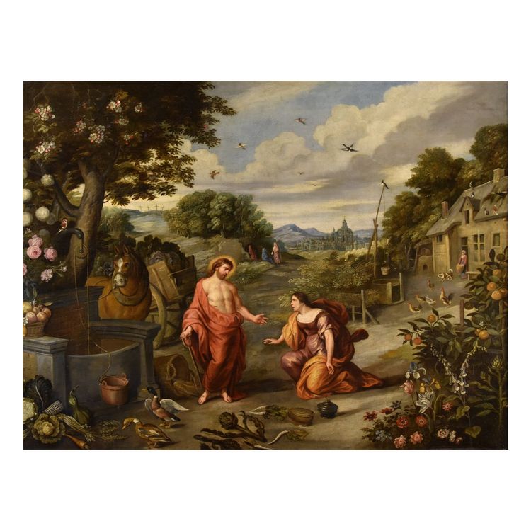 Noli Me Tangere, Jan Brueghel The Younger (antwerp 1601–1678) Workshop Of