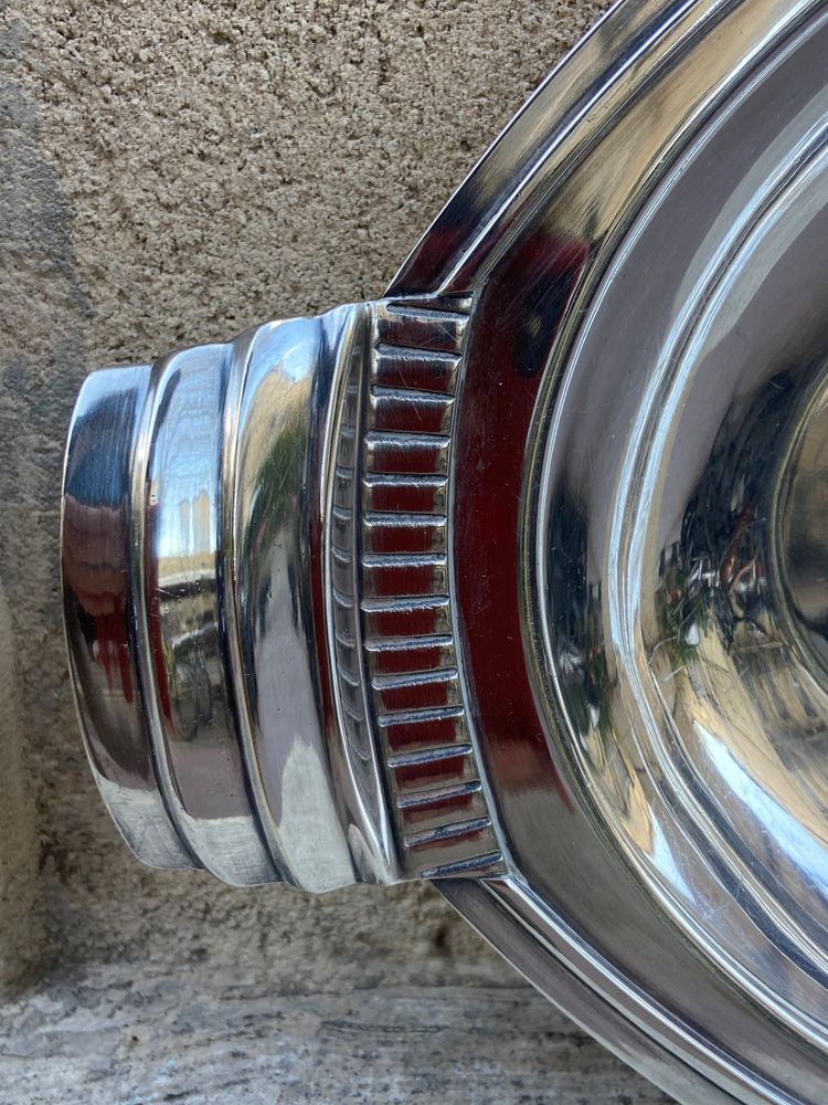 Art Deco silver-plated cup