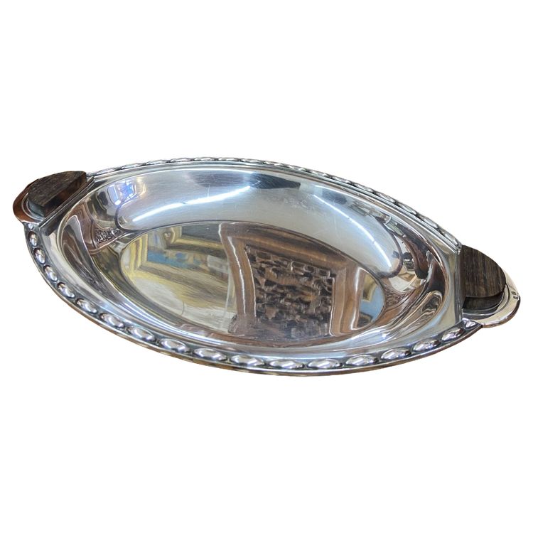 Tazza Art Déco placcata in argento