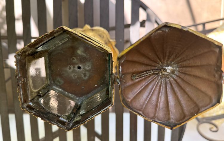 Monstrance Reliquary in copper - Circa 1500