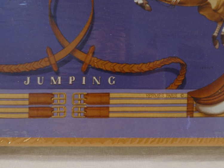 HERMES Paris RARE Grand Puzzle Collection de 4000 pieces en bois "JUMPING"