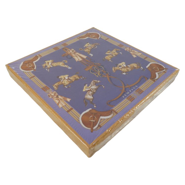 HERMES Paris RARE Grand Puzzle Collection de 4000 pieces en bois "JUMPING"