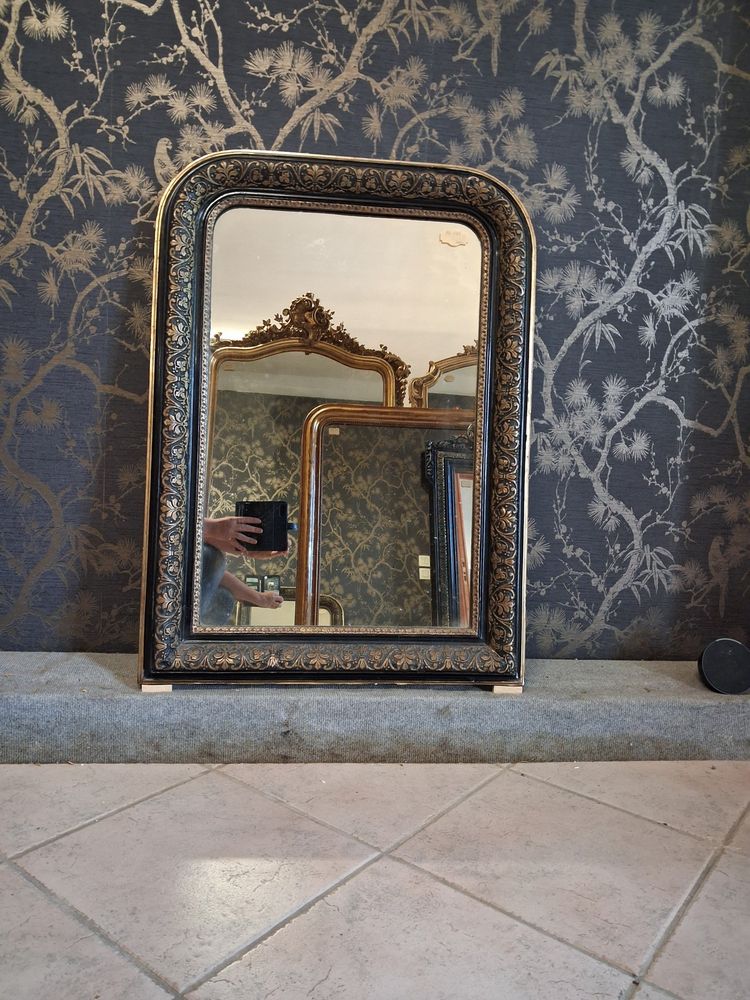 Napoleon III period mirror 90x 65