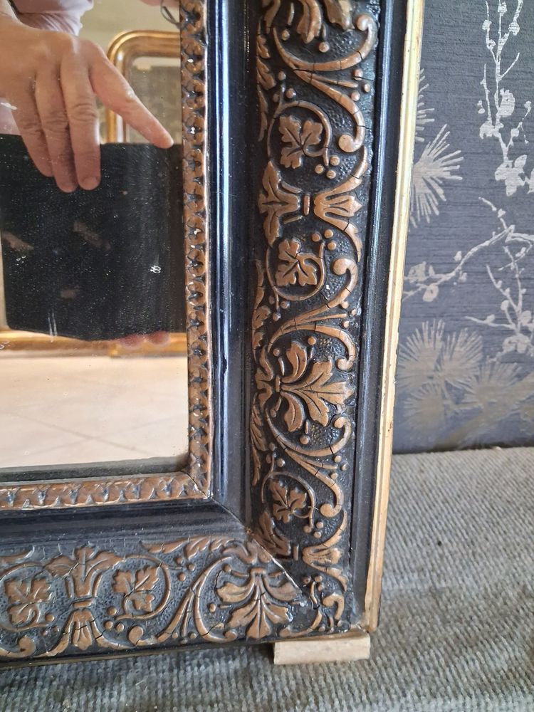 Napoleon III period mirror 90x 65
