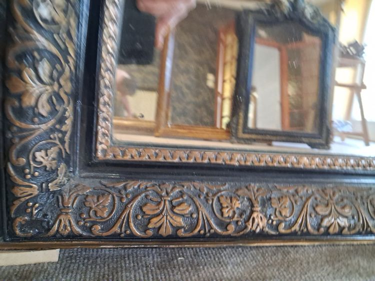 Napoleon III period mirror 90x 65