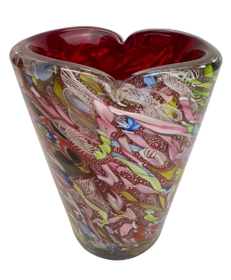 Tutti-frutti Murano-Glasvase