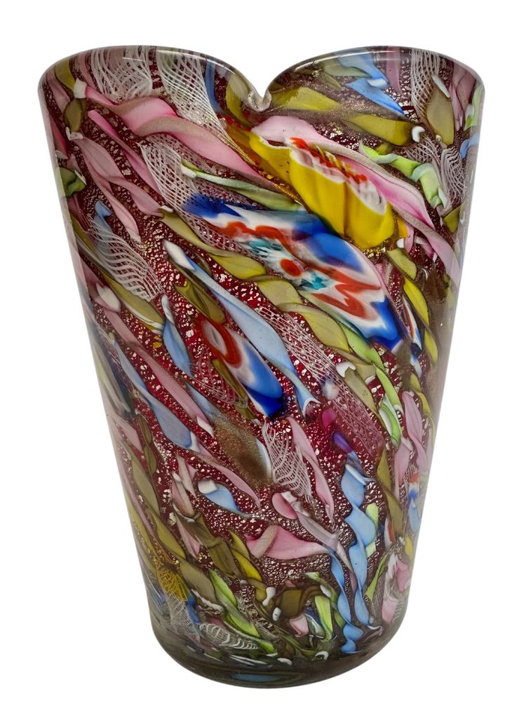 Tutti-frutti Murano-Glasvase