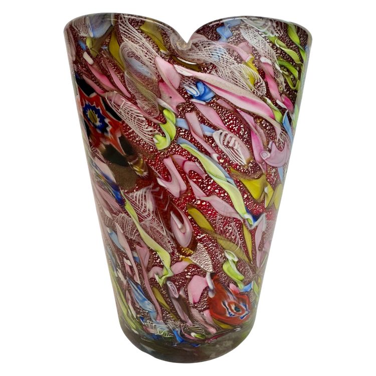 Tutti-frutti Murano-Glasvase