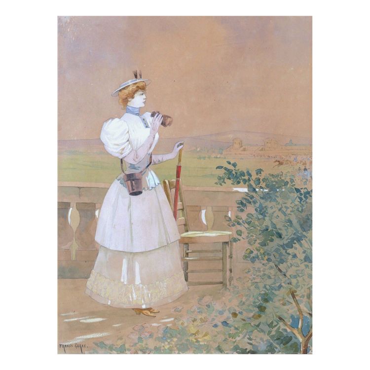 Francis GARAT, Elegant auf der Rennbahn