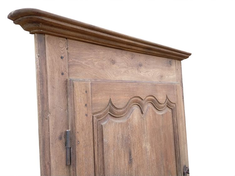 Antico mobiletto in rovere del XVIII secolo con telaio e anta Rif. G