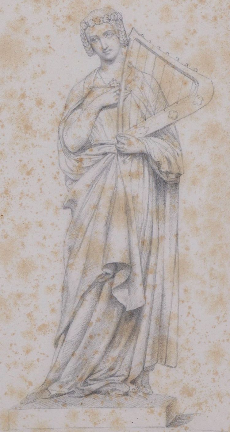 Pierre-Jean David d'ANGERS, Sainte Cécile