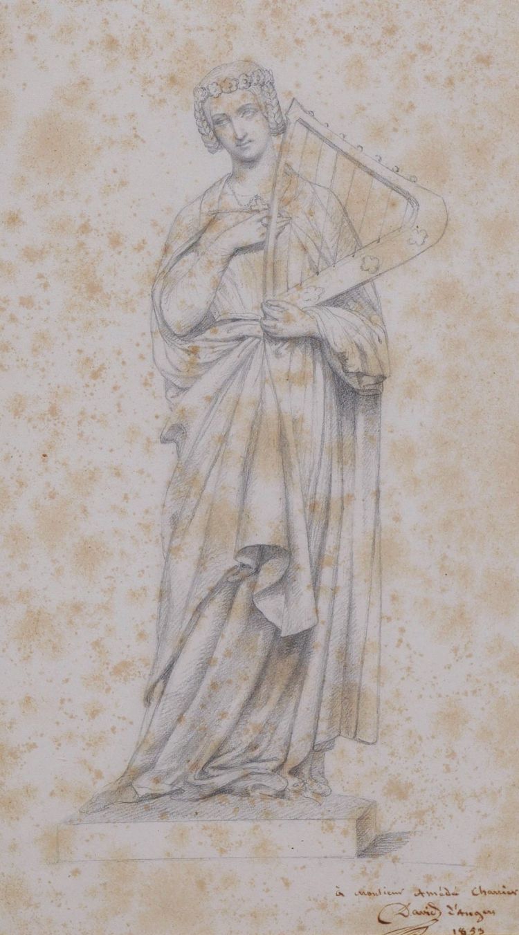 Pierre-Jean David d'ANGERS, Sainte Cécile