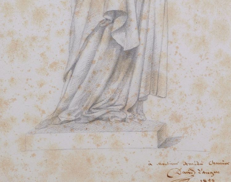Pierre-Jean David d'ANGERS, Sainte Cécile