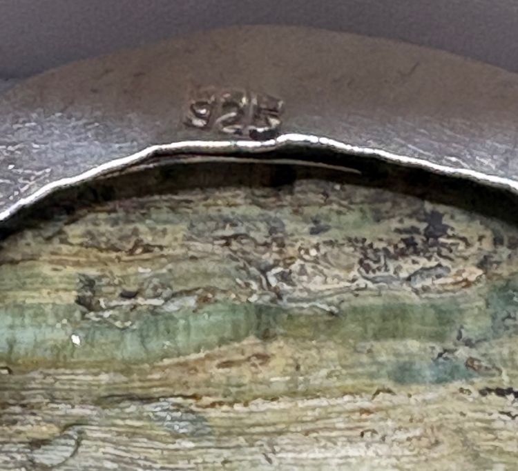 BRACELET ARGENT ET NACRE