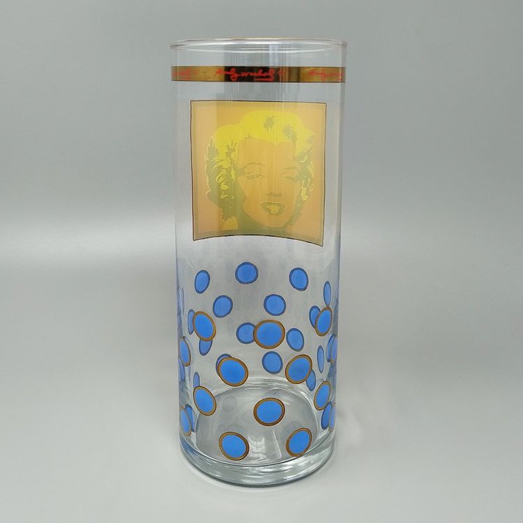 1990s Astonishing Andy Warhol Vase for Egizia. Made in Italy