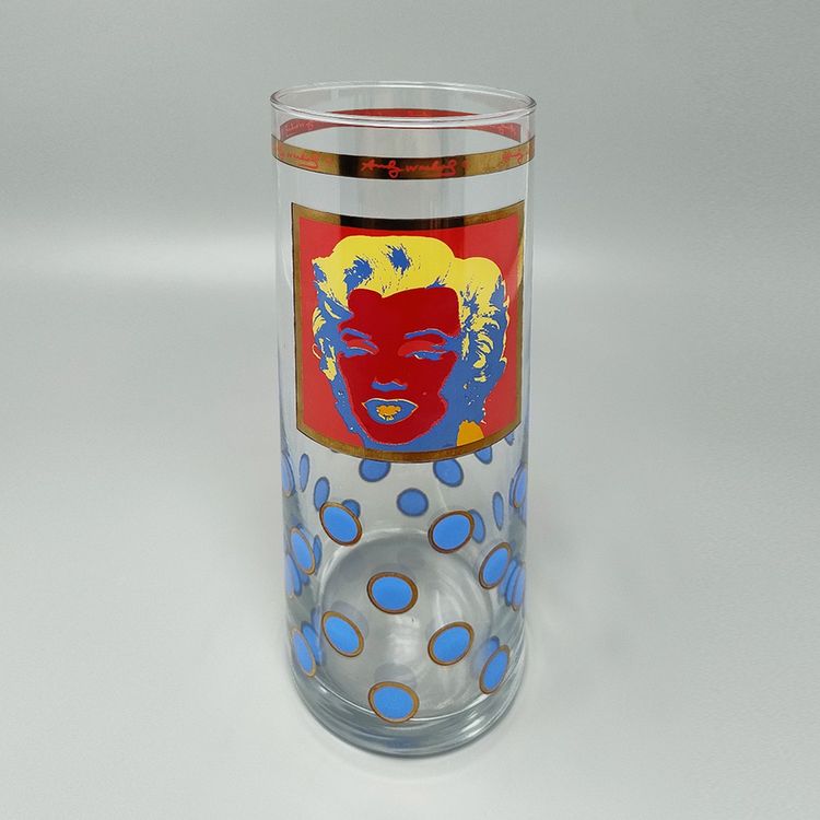 1990s Astonishing Andy Warhol Vase for Egizia. Made in Italy