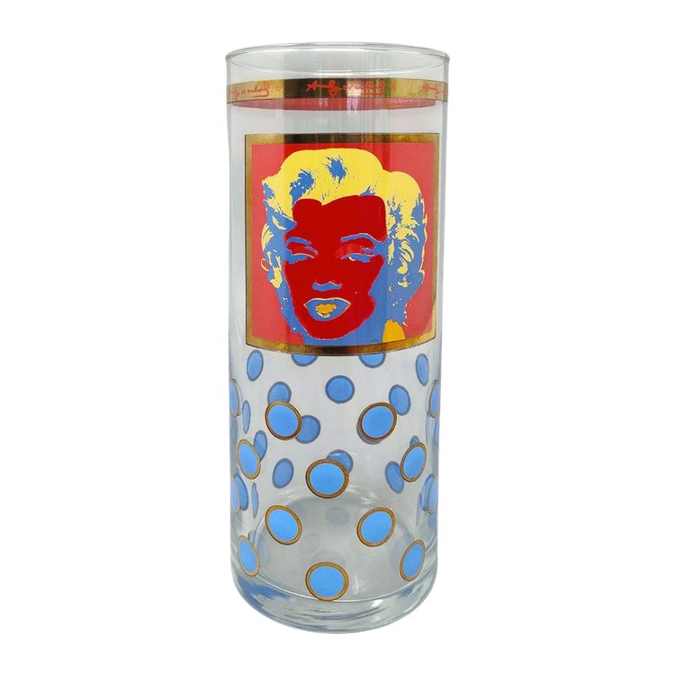 1990s Astonishing Andy Warhol Vase for Egizia. Made in Italy