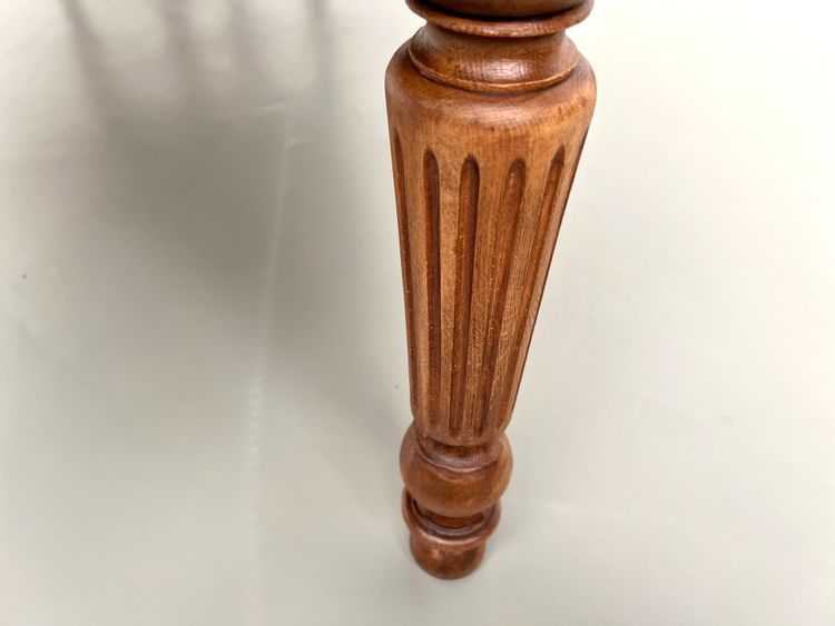Table de ferme en noyer blond – circa 1900