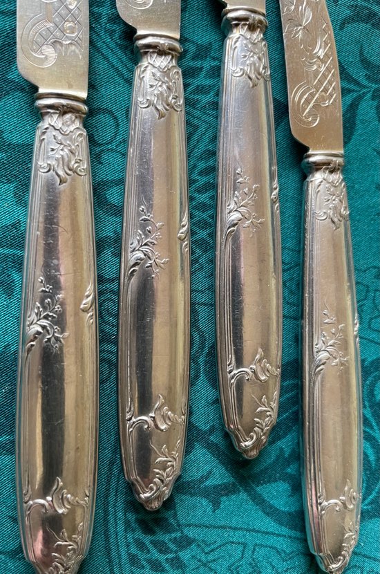 12 fruit knives.