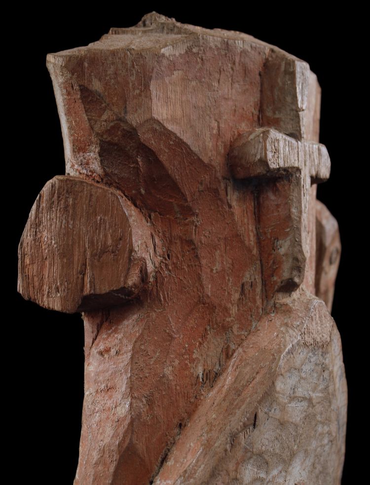 Tribal Türrahmen, Skulptur, Ozeanische Kunst, Tribal Art, Pazifik Kunst, 97 cm