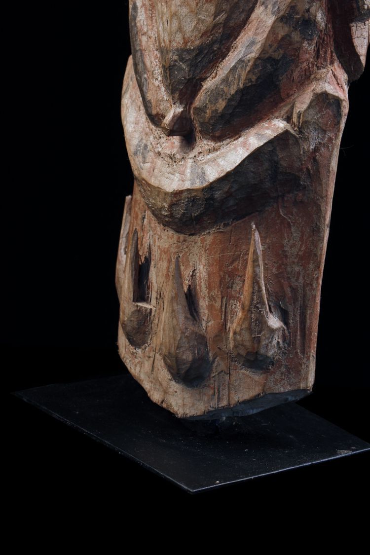 Tribal Türrahmen, Skulptur, Ozeanische Kunst, Tribal Art, Pazifik Kunst, 97 cm