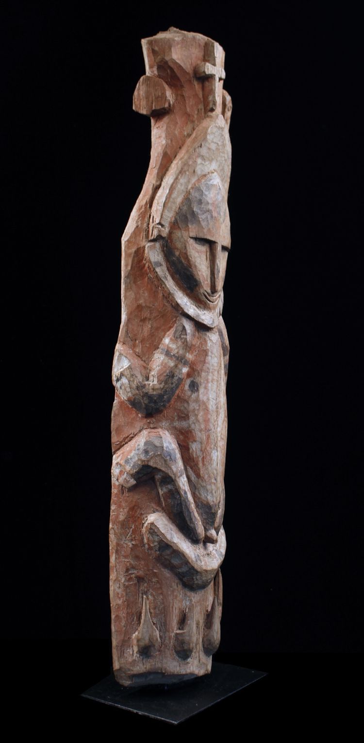 Tribal Türrahmen, Skulptur, Ozeanische Kunst, Tribal Art, Pazifik Kunst, 97 cm