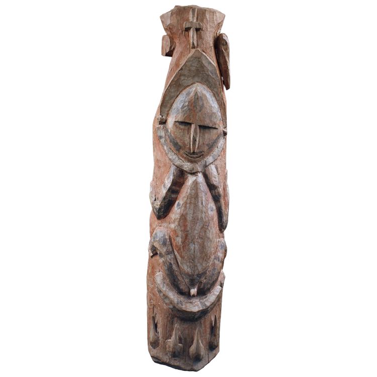 Tribal Türrahmen, Skulptur, Ozeanische Kunst, Tribal Art, Pazifik Kunst, 97 cm