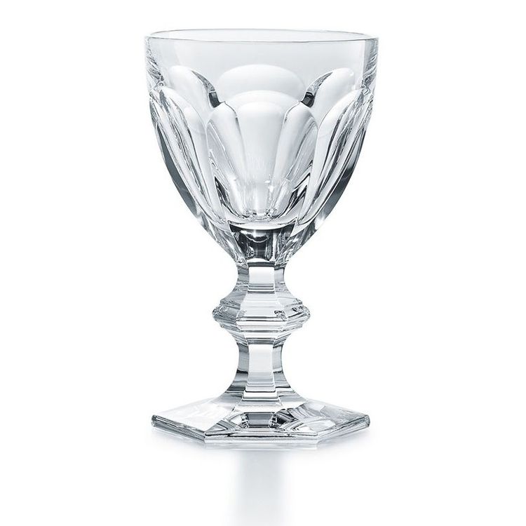 Baccarat 8 white wine glasses 12.4 cm Harcourt 1841 model