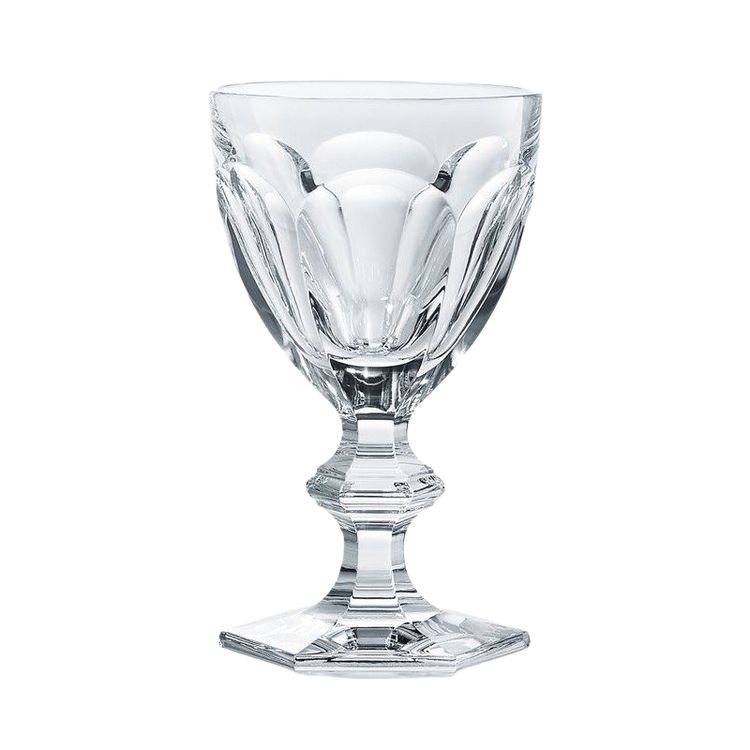 Baccarat 8 white wine glasses 12.4 cm Harcourt 1841 model
