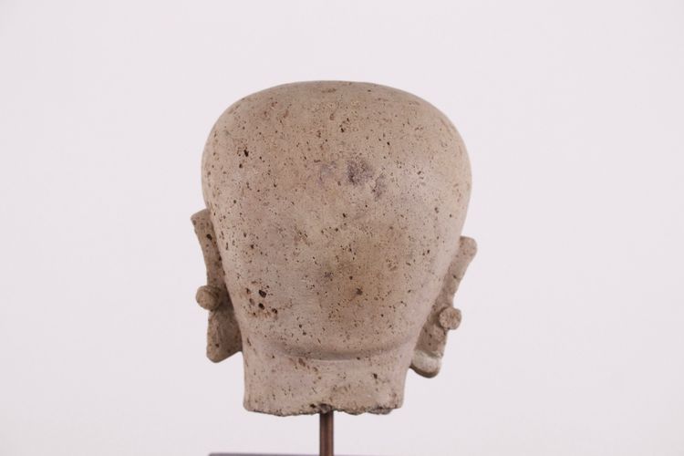 Tête de Bouddha en Tuf du Royaume Majapah