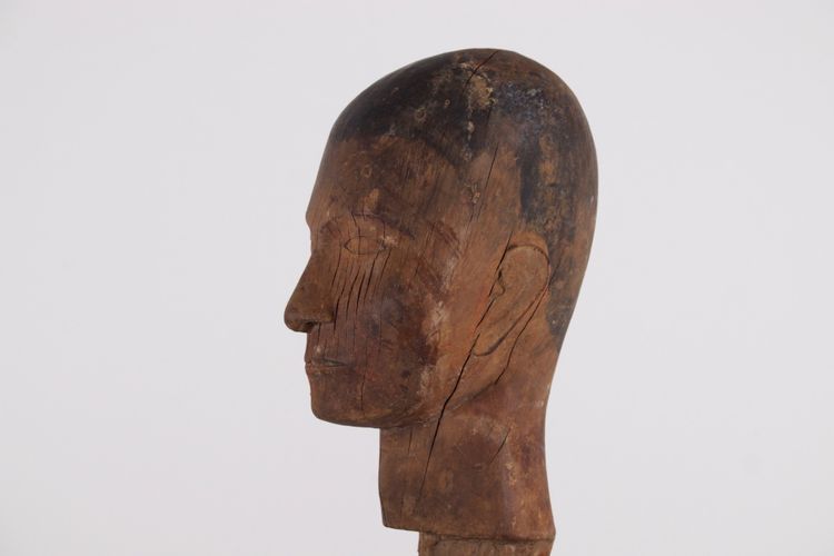 Tau-Tau Ancestral Head Toraja, Celebes