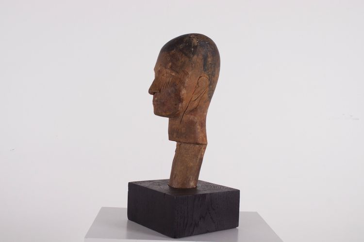 Tau-Tau Ancestral Head Toraja, Celebes