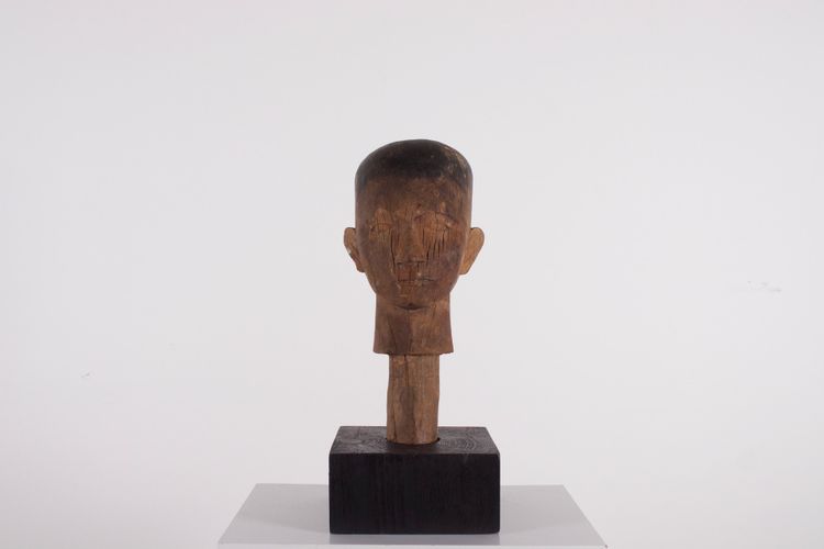 Tau-Tau Ancestral Head Toraja, Celebes