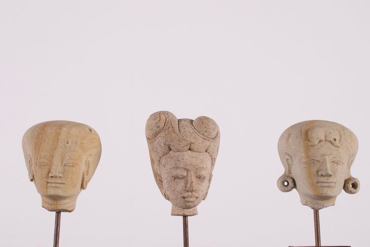 Tête en Tuf Royaume Majapahit