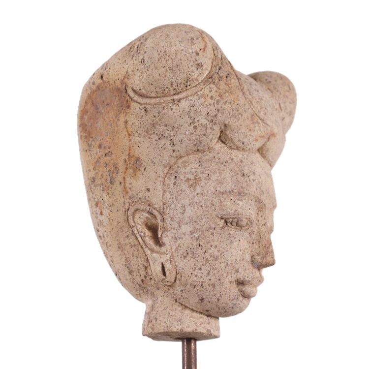 Tête en Tuf Royaume Majapahit
