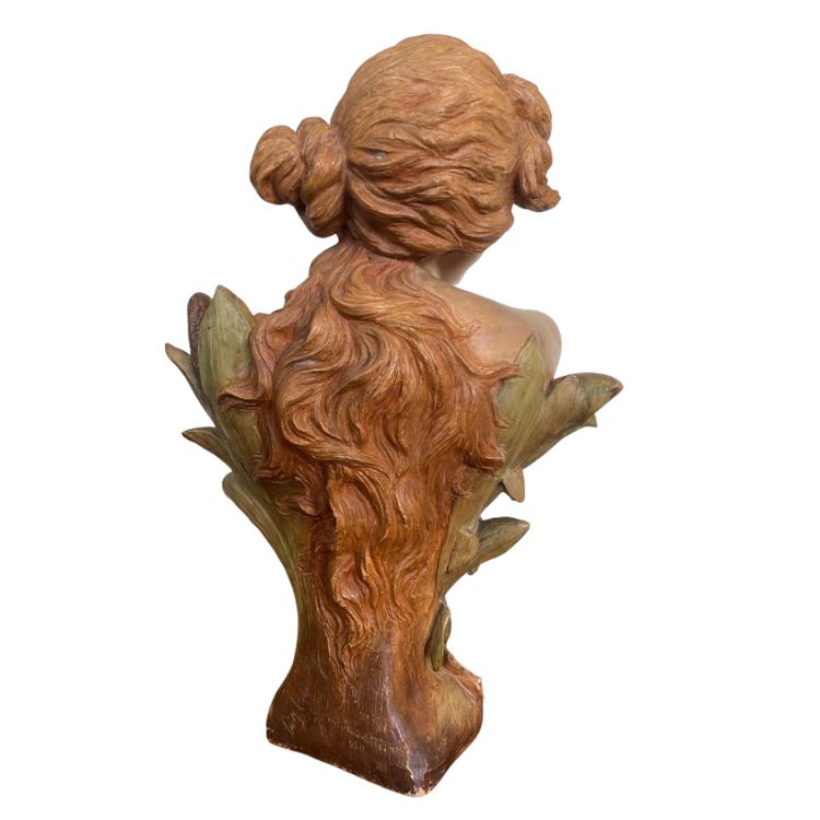 Buste de femme signé Fritz Kochendörfer (1871-1942)