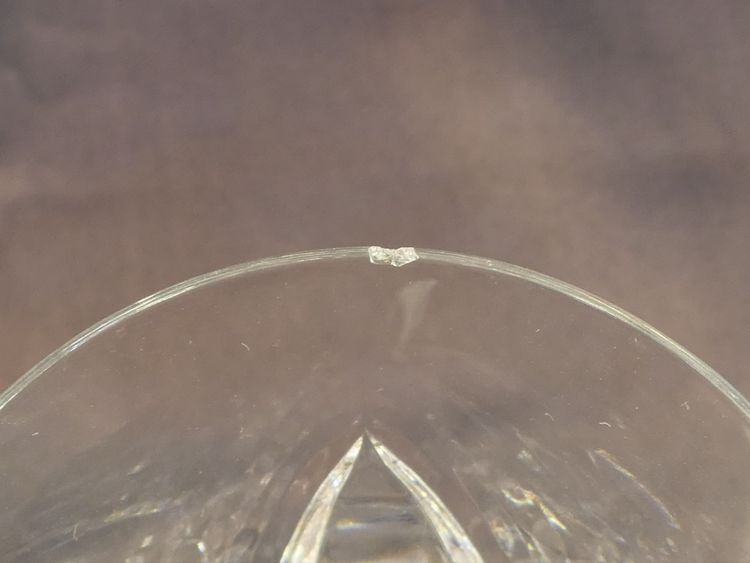SAINT-LOUIS CRYSTAL 9 Champagnerflöten Modell CAMARGUE 18,5 cm
