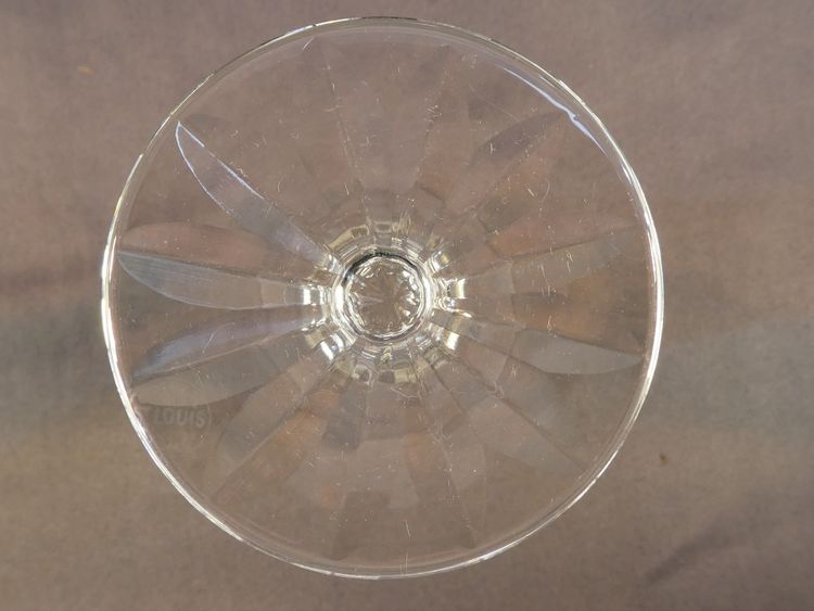 SAINT-LOUIS CRYSTAL 9 Champagnerflöten Modell CAMARGUE 18,5 cm