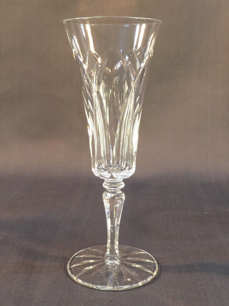 SAINT-LOUIS CRYSTAL 9 Champagnerflöten Modell CAMARGUE 18,5 cm