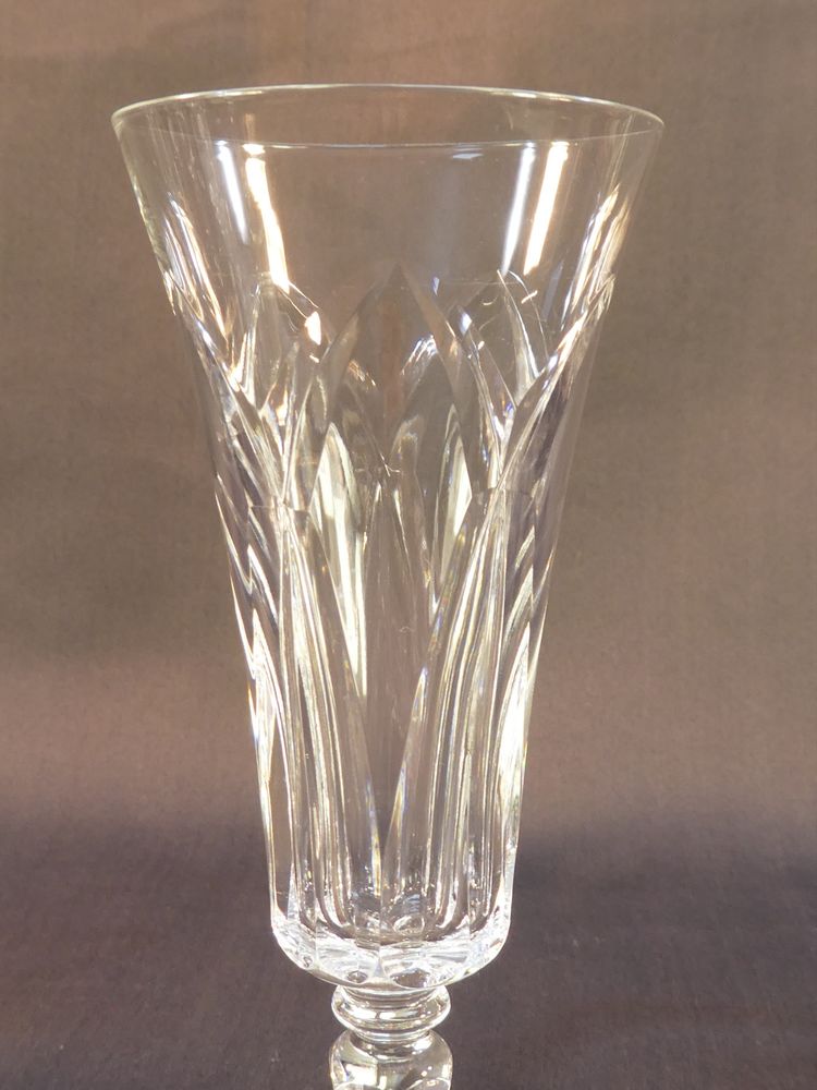 SAINT-LOUIS CRYSTAL 9 Champagnerflöten Modell CAMARGUE 18,5 cm