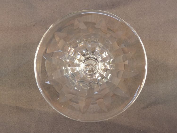 CRISTAL de SAINT-LOUIS 9 Wassergläser Modell CAMARGUE 17,3 cm