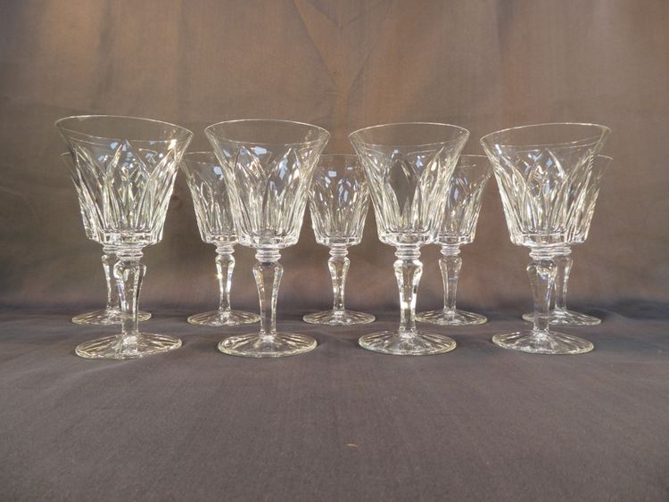 CRISTAL de SAINT-LOUIS 9 Wassergläser Modell CAMARGUE 17,3 cm